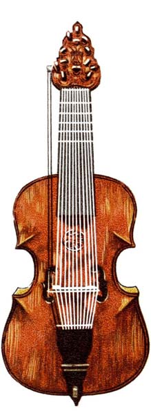 Lira da gamba - Violin predecessor
