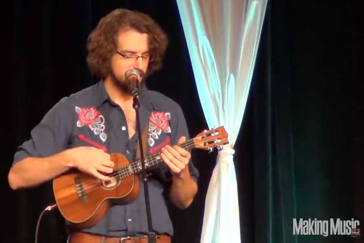 James Hill, a Canadian ukulele player