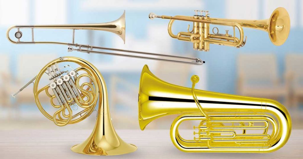 Brass Instruments Tuba Trombone Trumpet Horn