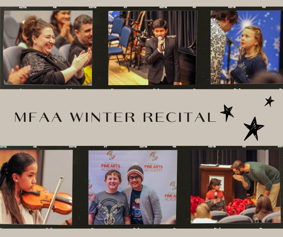 MFAA Winter Recital 2023