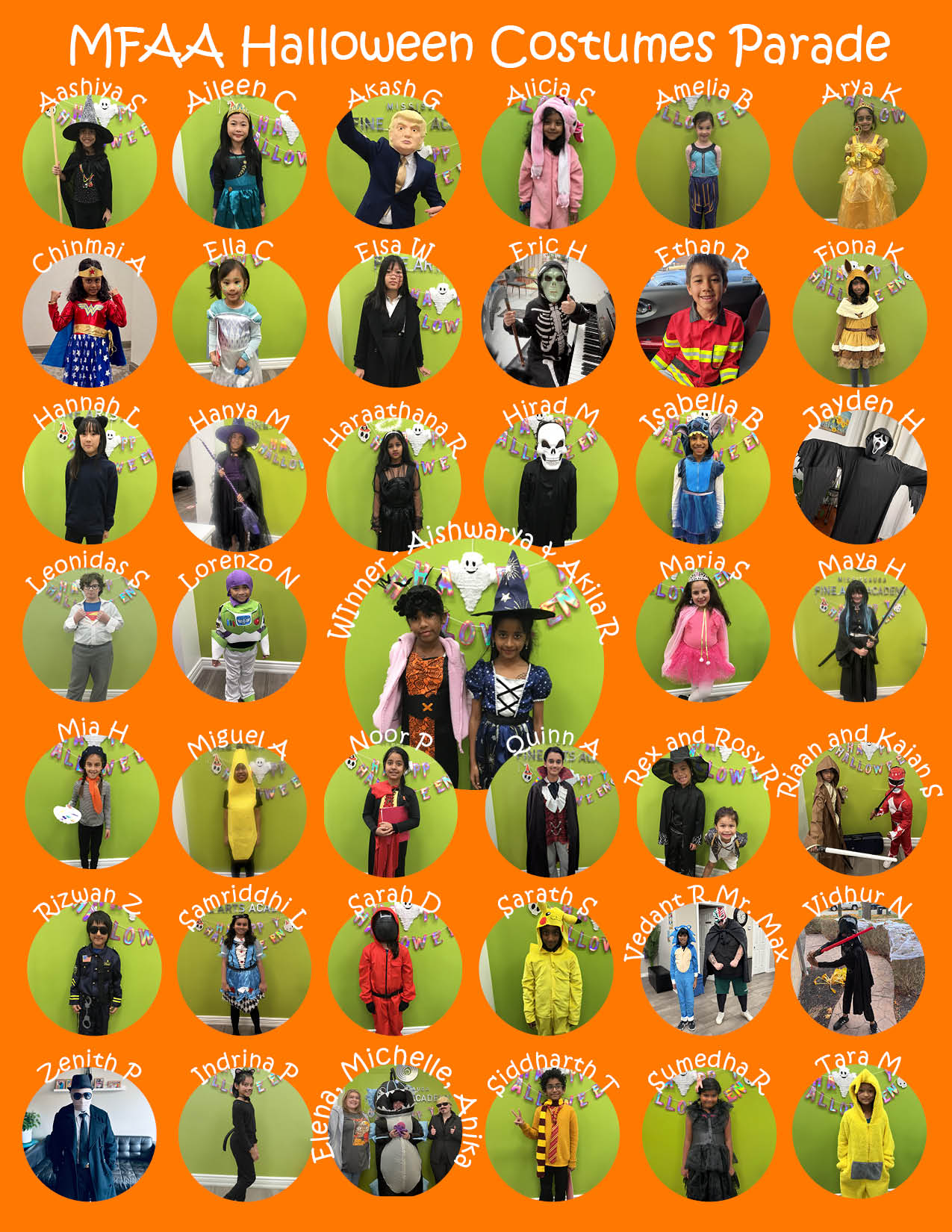 Halloween parade 2025