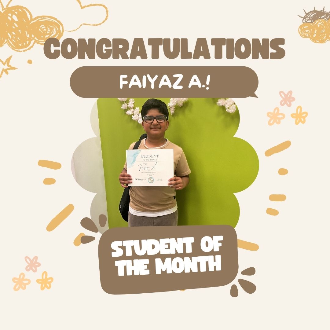 Student of the month template